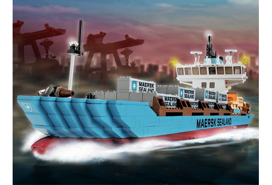LEGO 10152 Maersk Line Container Ship