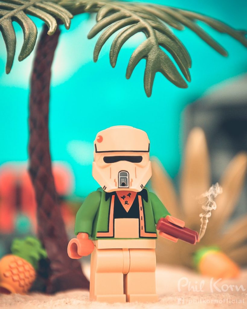 Brick Pic of the Day: Beach Trooper