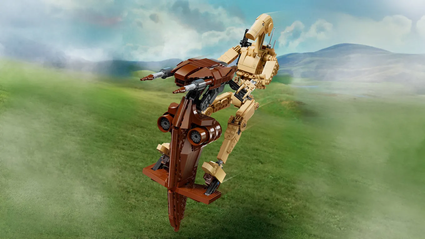 Bored of the STAP? LEGO Star Wars Battle Droid pairs well with a surprising number of sets