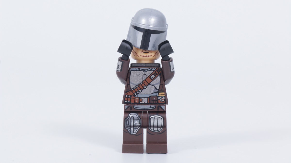 LEGO Star Wars The Mandalorian minifigure face print revealed