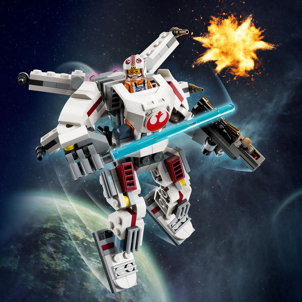 LEGO Star Wars 75390 Luke Skywalker X wing Mech 4