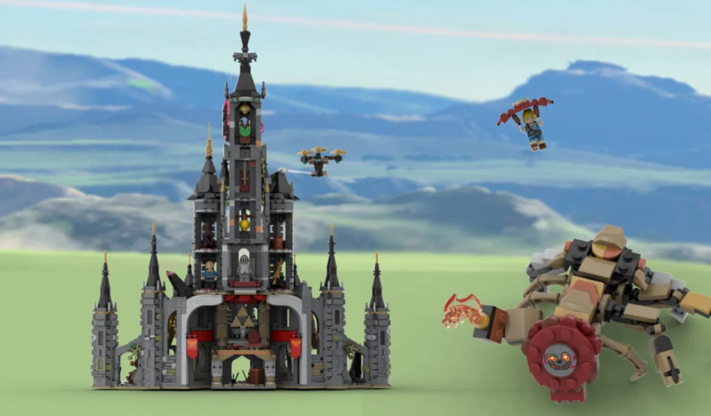 LEGO Ideas Legend of Zelda Breath of the Wild Hyrule Castle 1 1024x600