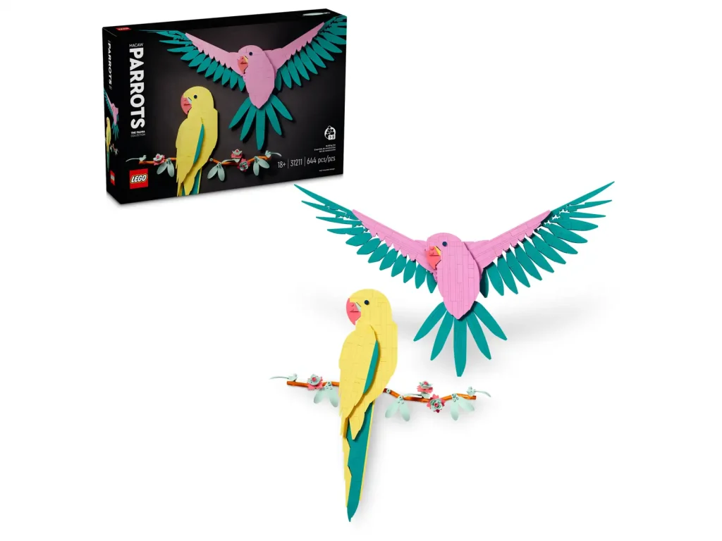 LEGO Art 31211 Macaw Parrots 2 1 1024x768