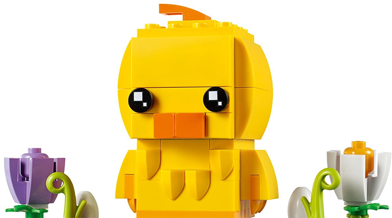 LEGO BrickHeadz 40350 Easter Chick available now