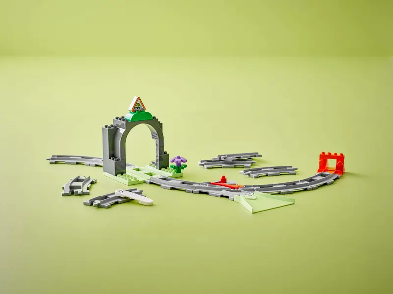 LEGO DUPLO 10425 Train Tunnel and Tracks Expansion Set Lifestyle 4