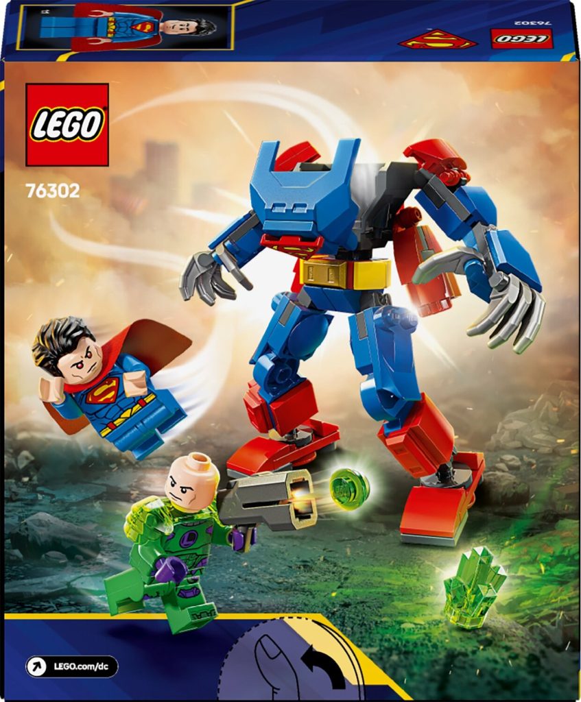 LEGO 76302 Marvel Mech Supermana kontra Lex Luthor pudelko tyl 847x1024