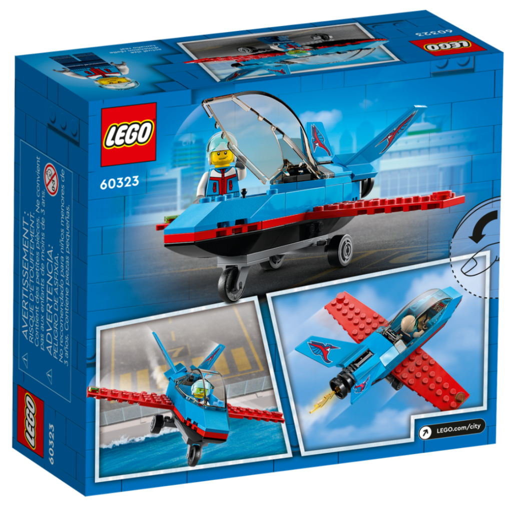 60323 Stunt plane box back