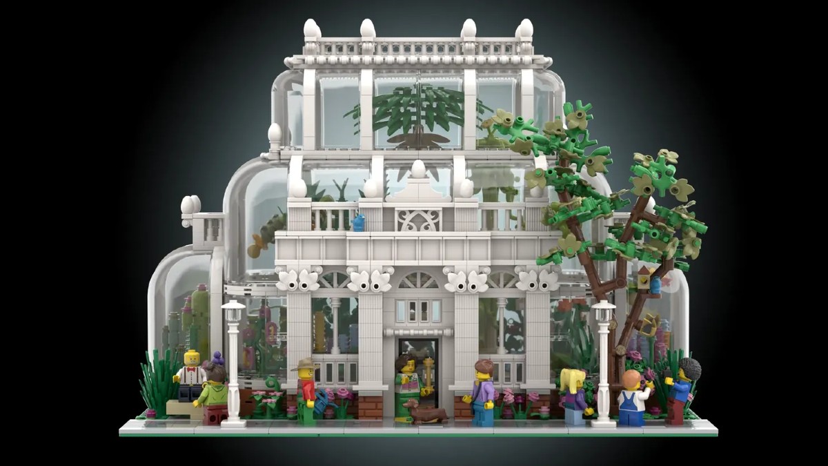 Botanical garden leaves mark on first 2023 LEGO Ideas review