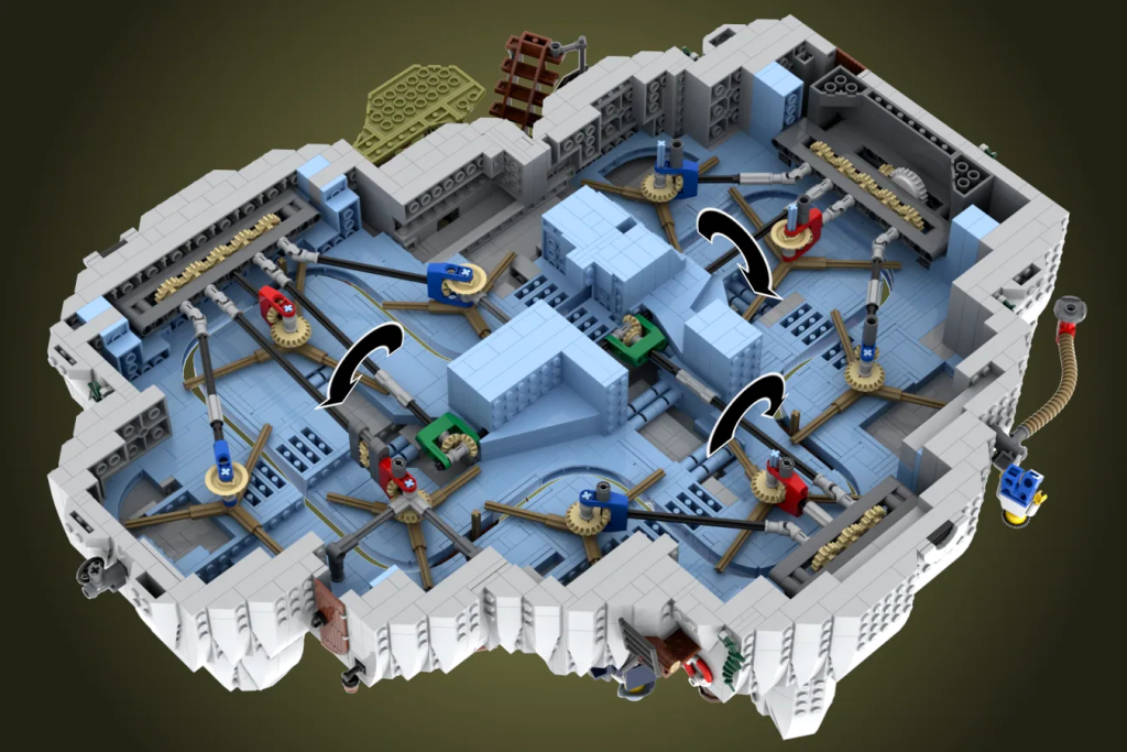 LEGO Ideas Working River Rapids Ride Fairground Rafting Coaster 13 1024x683