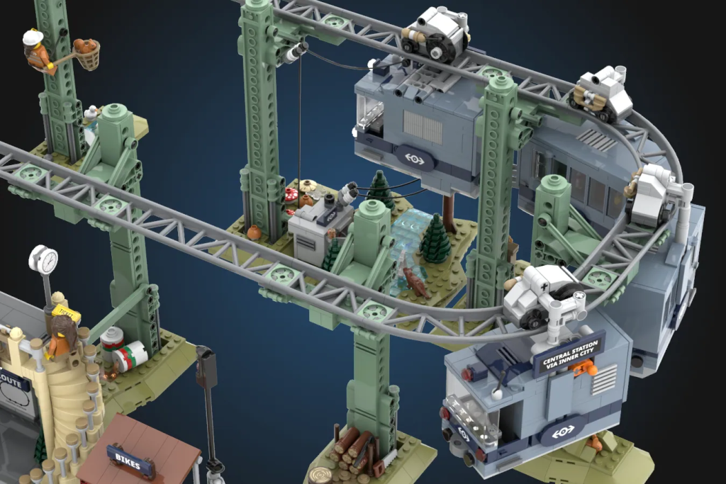 LEGO Ideas Working Suspension Railway 9 1024x683