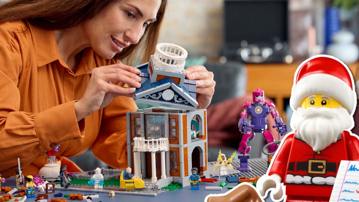 LEGO reveals the X-Mansion is designed to be your next Xmas build