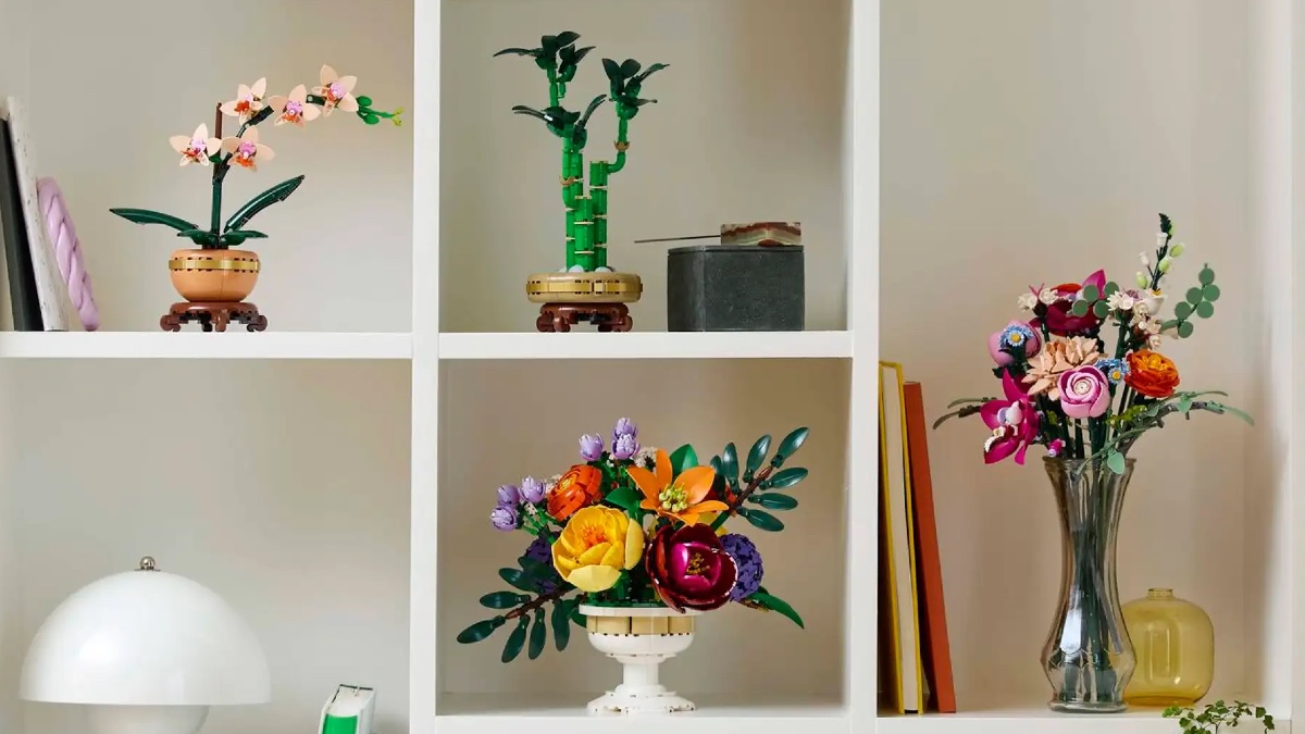 Four new LEGO Botanical Collection 2025 sets officially revealed