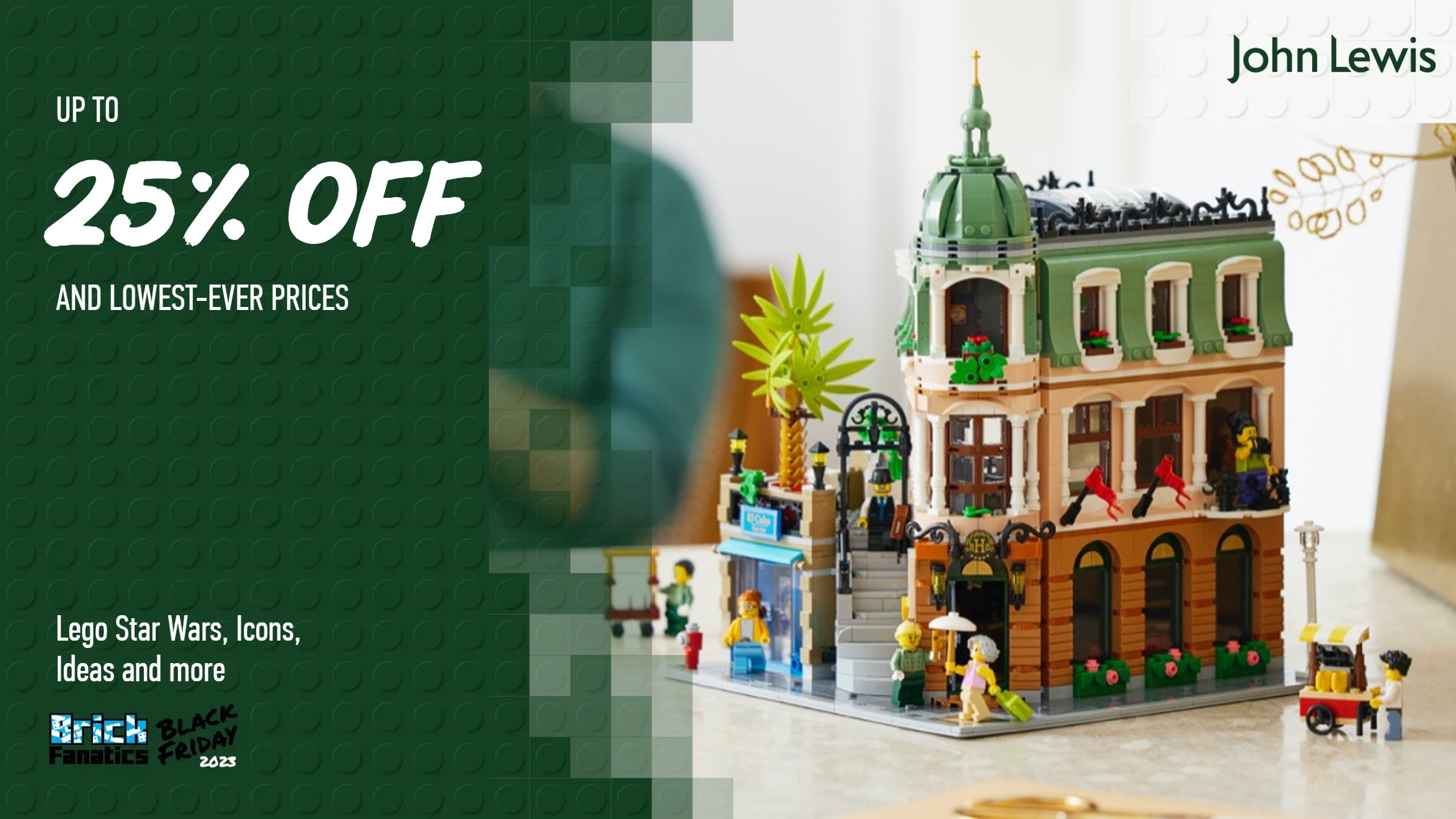 John Lewis LEGO Black Friday sale: big savings and lowest-ever prices on Star Wars, Ideas and more
