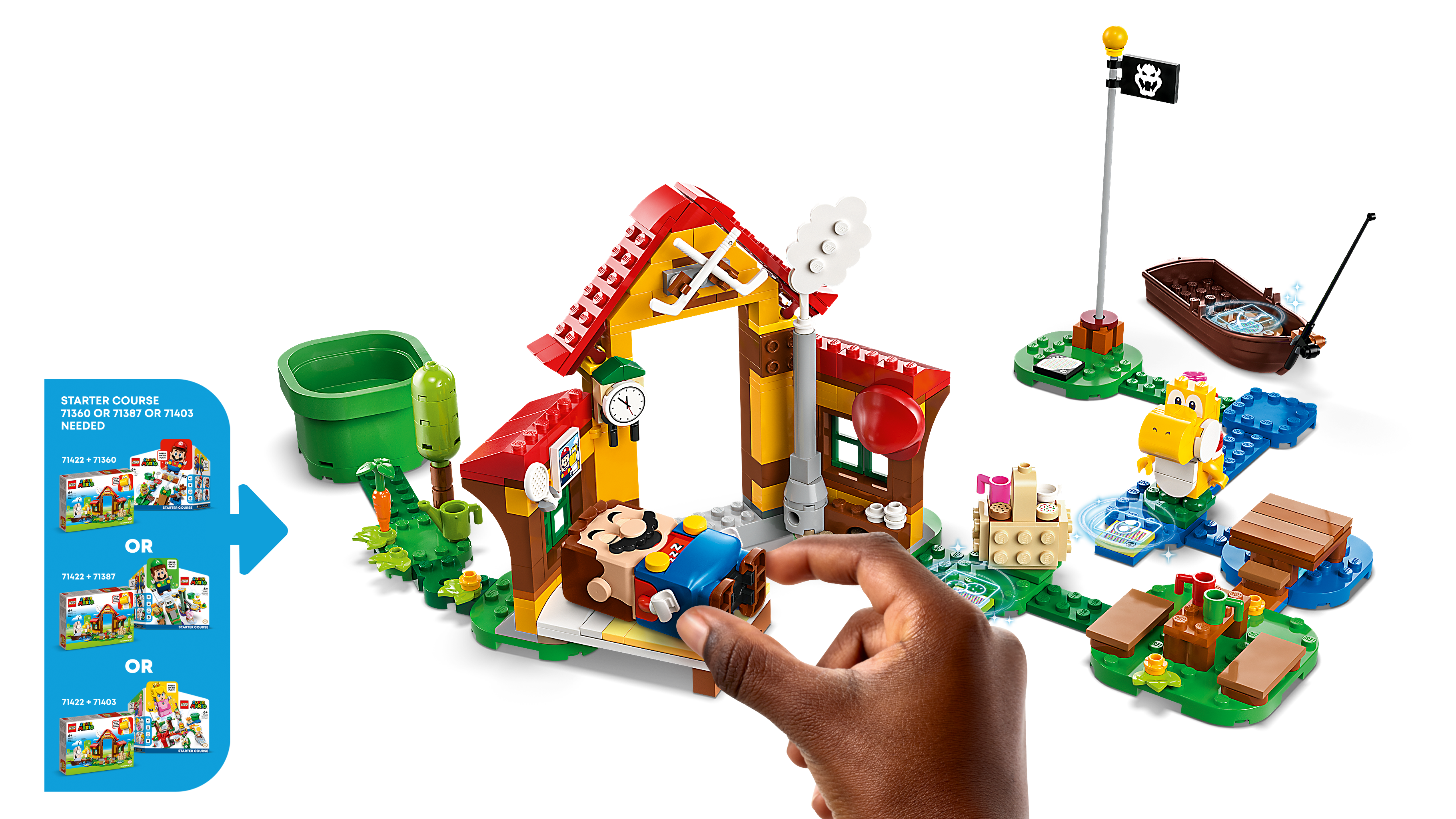 LEGO Super mario 71422 Picnic at Marios House 2