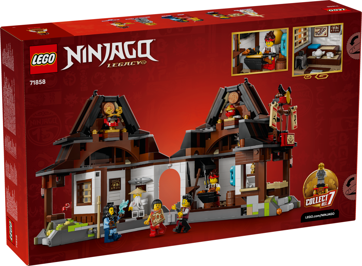 LEGO NINJAGO 71858 Four Weapons Blacksmith 15th Anniversary 5 1200x880