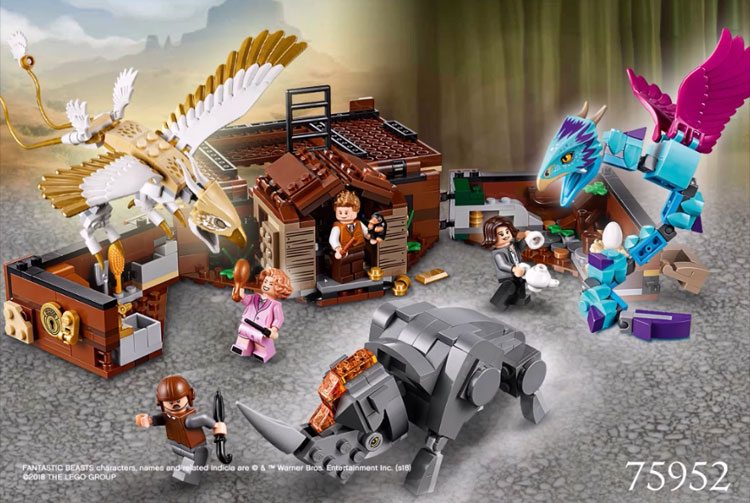 LEGO Fantastic Beasts 75952 Newt’s Case of Magical Creatures revealed