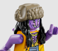 lego one piece arlong hair