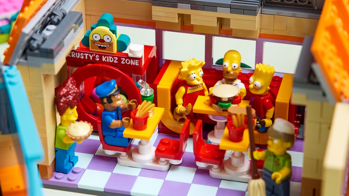 LEGO Icons 10352 The Simpsons: Krusty Burger officially revealed
