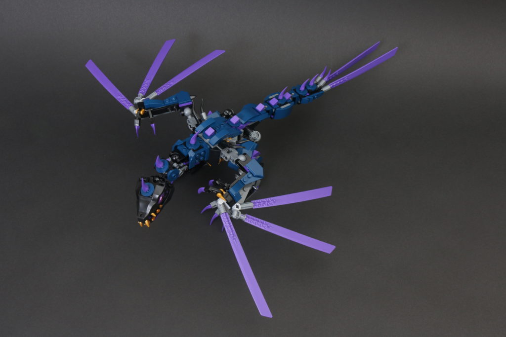 LEGO NINJAGO Legacy 71742 Overlord Dragon review 12