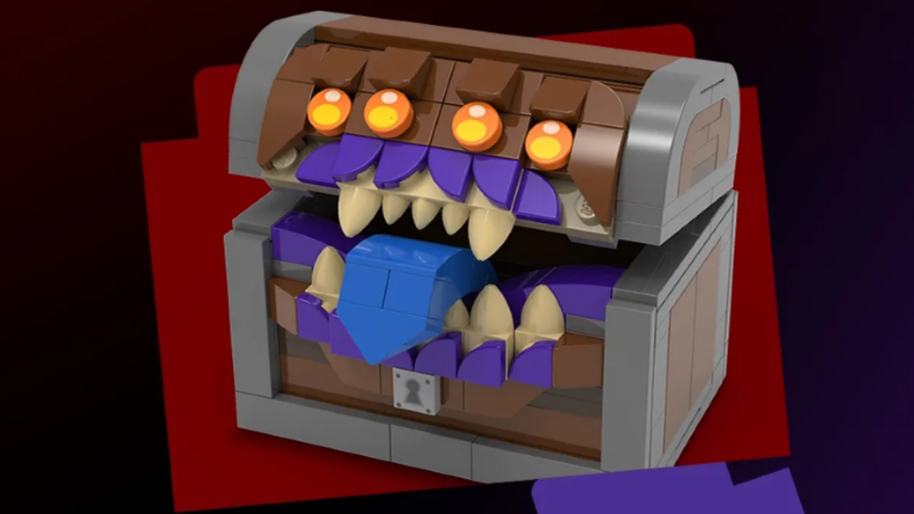 LEGO Dungeons Dragons 5008325 Mimic Dice Box GWP featured art 1024x576