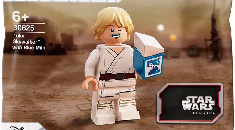 LEGO Star Wars 30625 Luke Skywalker with Blue Milk polybag revealed