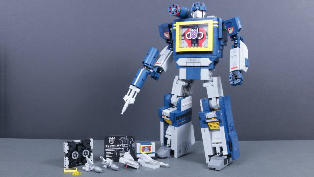 LEGO Icons Transformers 10358 Soundwave review title 1024x576
