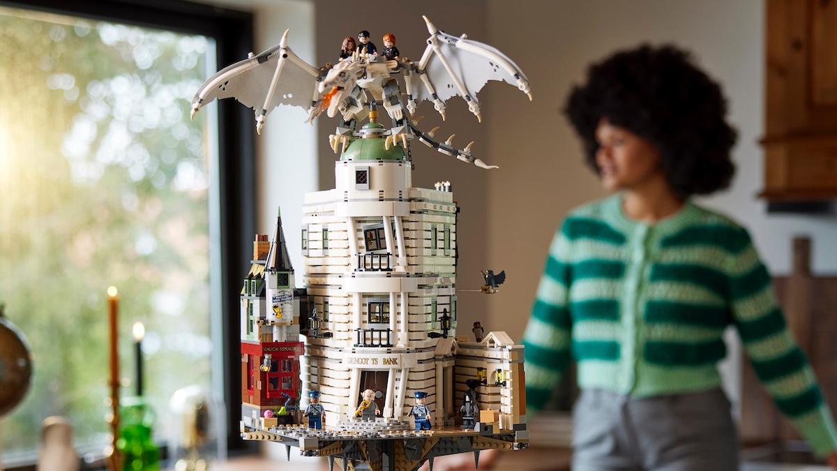 LEGO Harry Potter Gringotts Wizarding Bank signing events announced