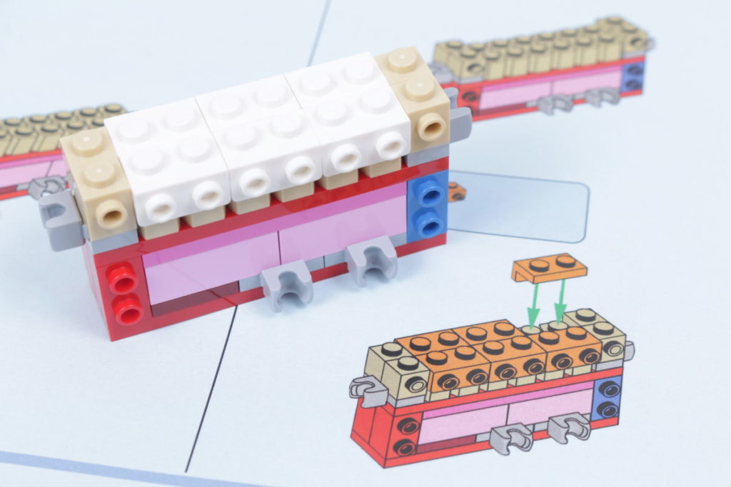 How to recolour LEGO Creator 3 in 1 31129 Majestic Tiger white 5 1024x683