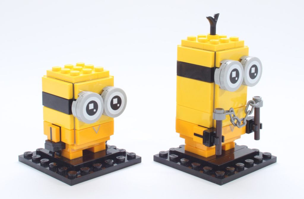 LEGO BrickHeadz Minions 40421 Belle Bottom Kevin and Bob 10