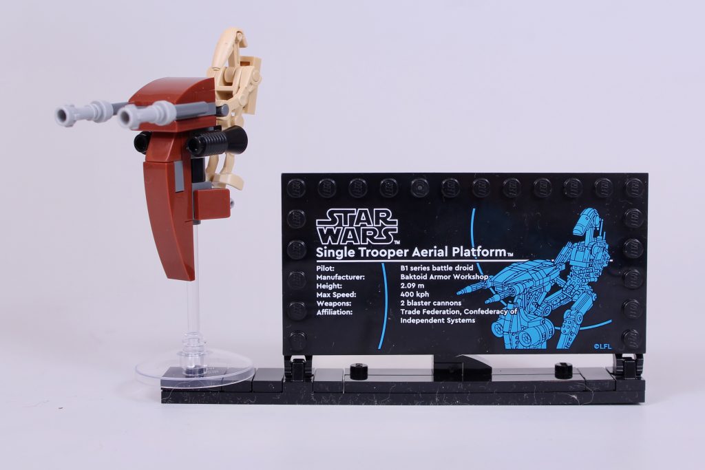LEGO Star Wars 75428 Battle Droid with STAP review 15 1024x683