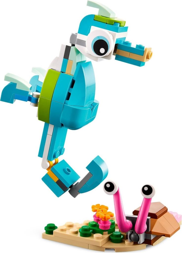 LEGO Creator 3 in 1 31128 Dolphin and Turtle 6