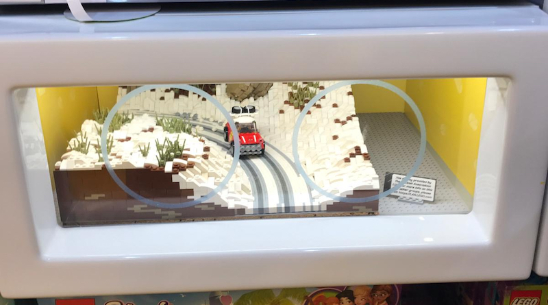Brick Fanatics Magazine Issue 4 cover in LEGO Store
