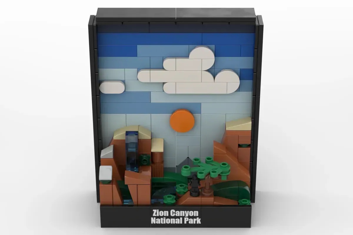 LEGO Ideas Americas National Parks Iconic Postcards 3