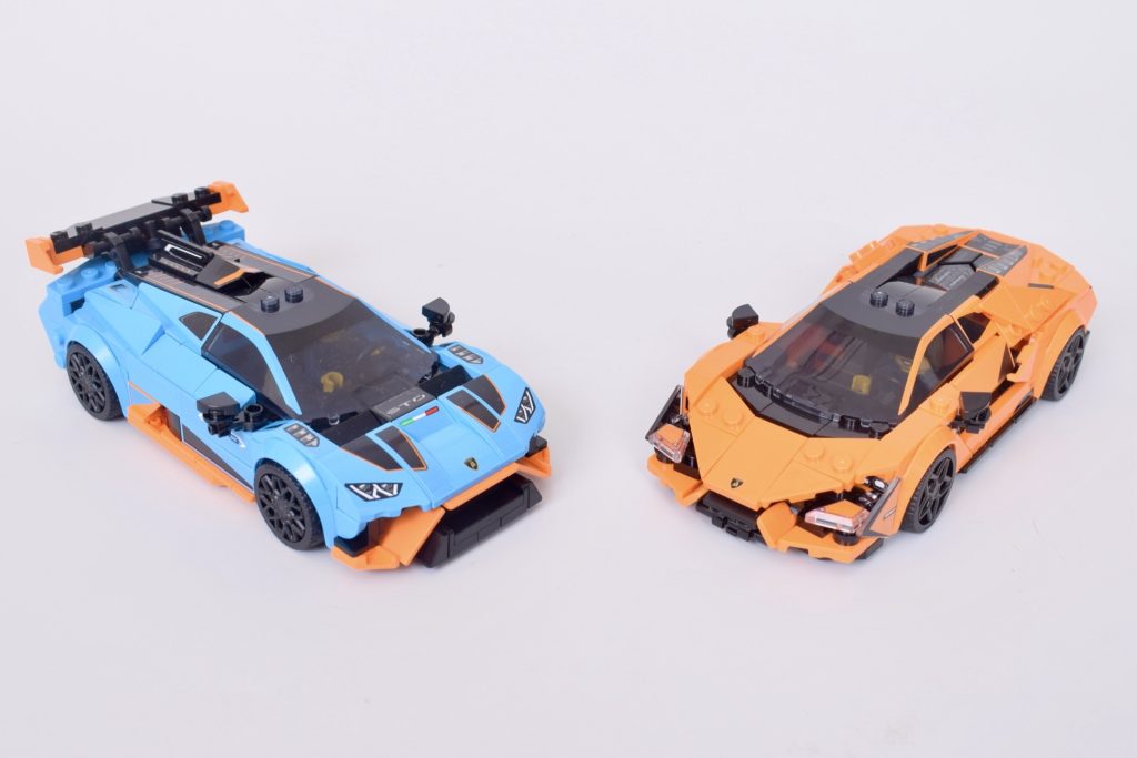 LEGO Speed Champions 77238 Lamborghini Revuelto Huracan STO review 2 1024x683
