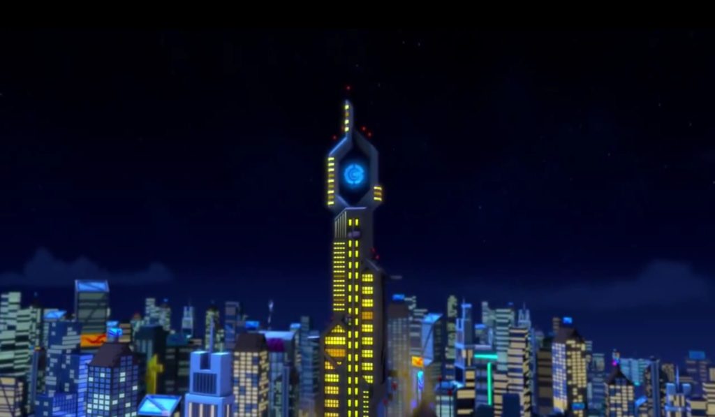 LEGO Ninjago borg tower