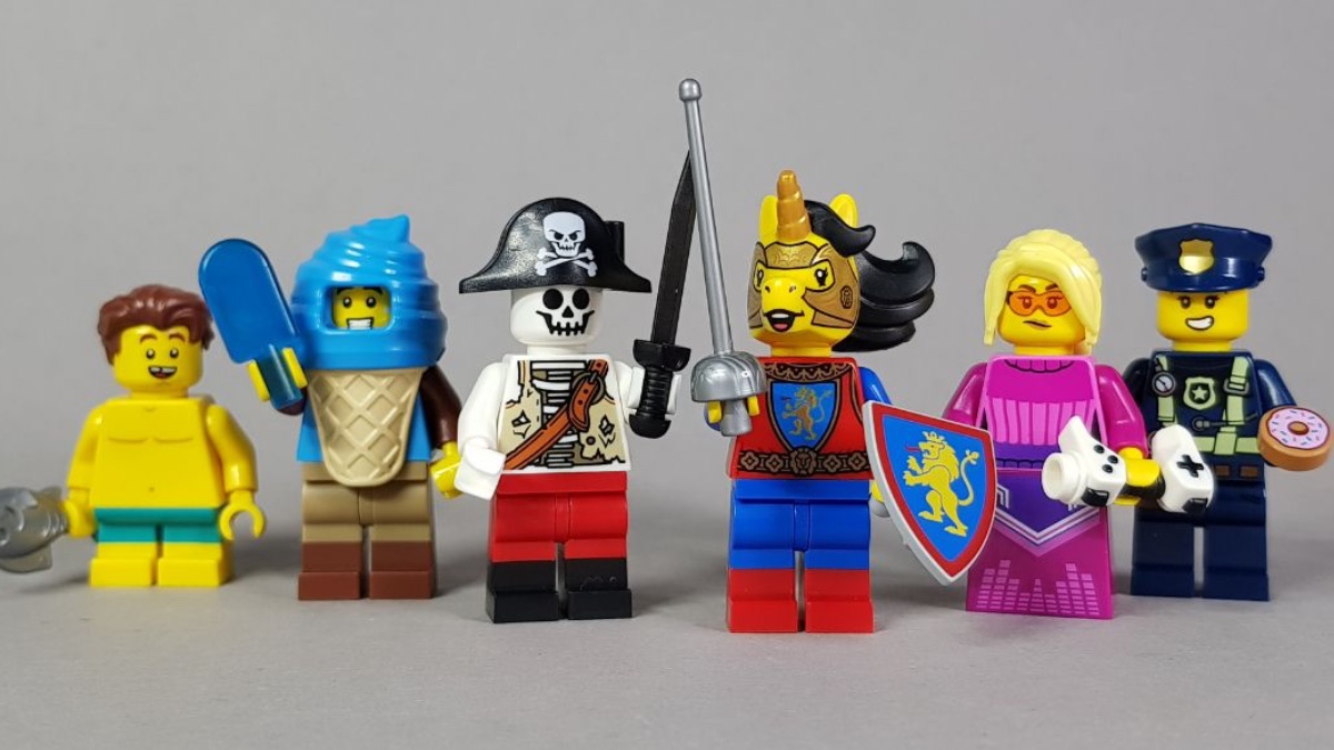 New LEGO Store minifigures include skeleton pirate, unicorn knight and more