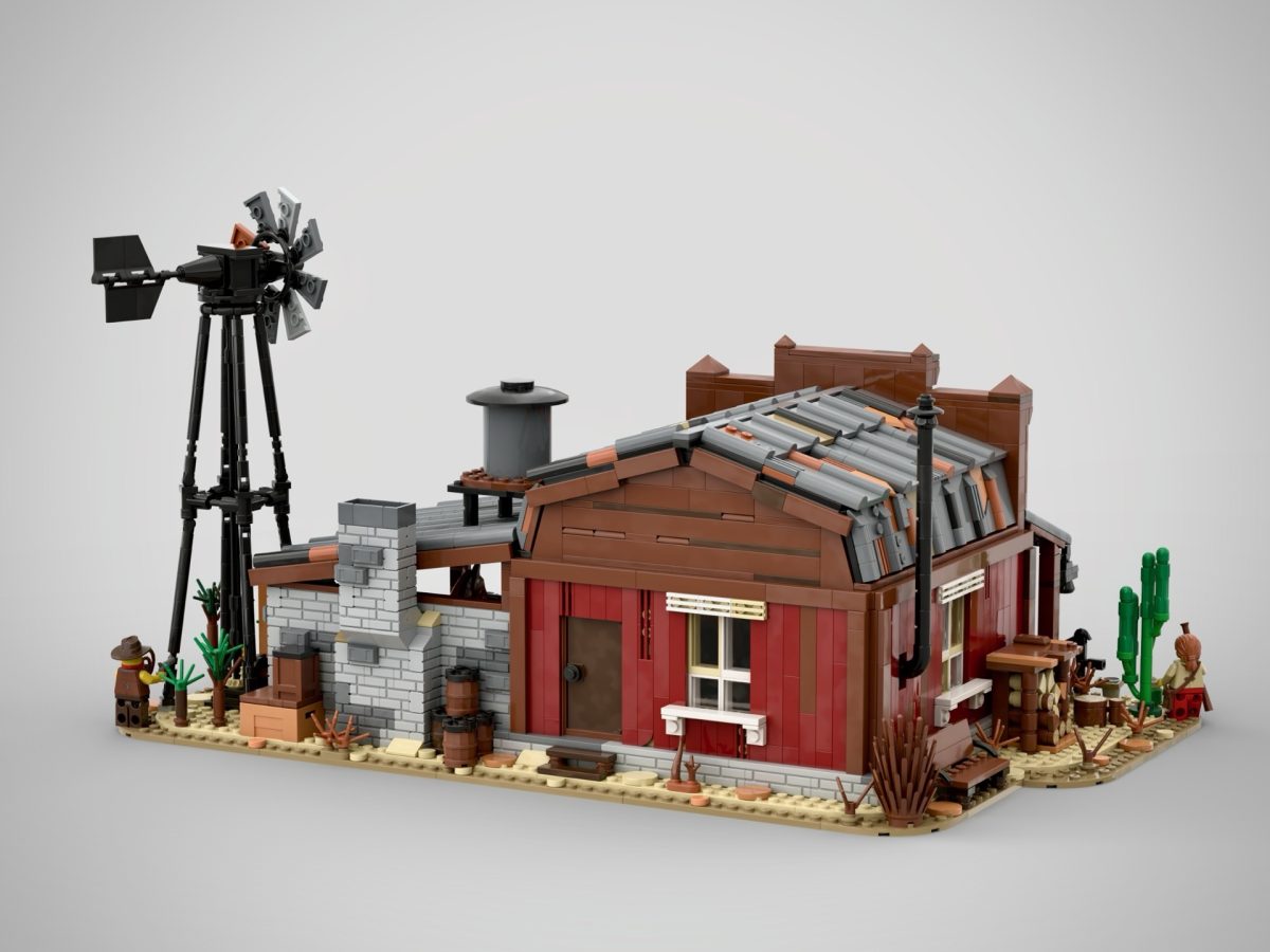 LEGO BrickLink Series 9 Wild West Blacksmith 7 1200x900