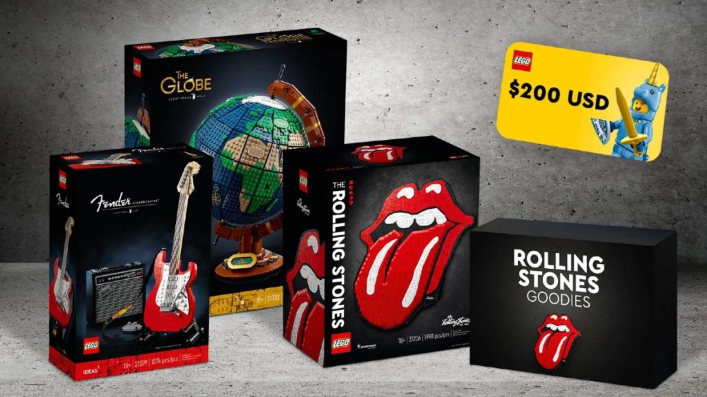 LEGO Ideas rolling stones contest prizes 1024x576