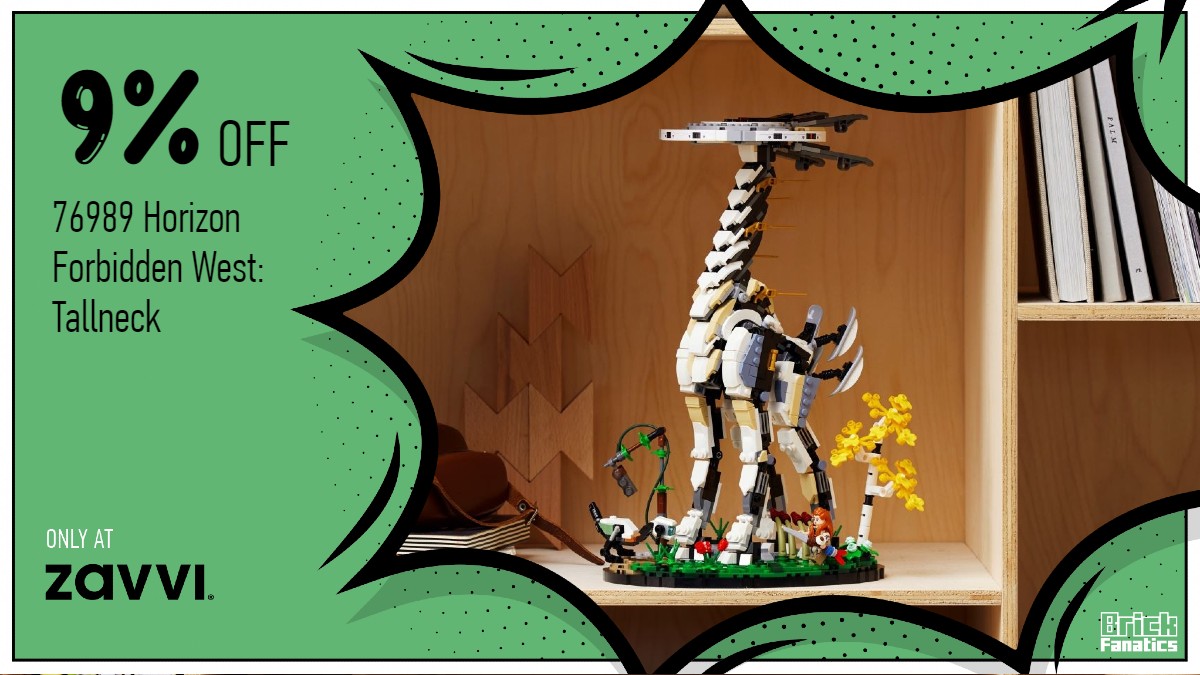 Grab 9% off the hugely popular 76989 Horizon Forbidden West: Tallneck before it retires