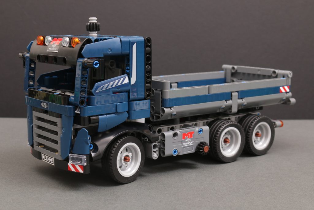 LEGO Technic 42205 Chevrolet Corvette Stingray 42204 Fast and Furious Toyota Supra MK4 and 42203 Tipping Dump Truck reviews 1 1024x683