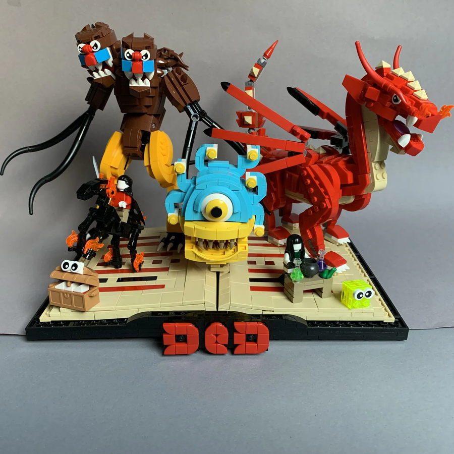 LEGO Ideas Dungeons Dragons The Monster Manual