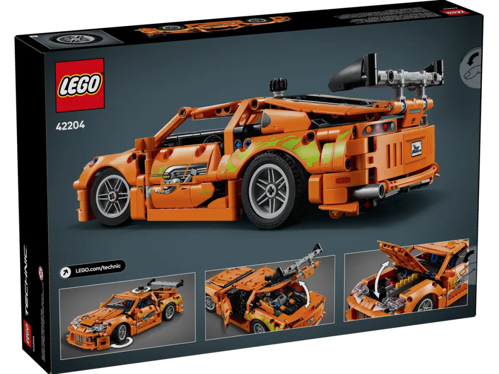 LEGO Technic 42204 Fast and Furious Toyota Supra MK4 box back 1024x767