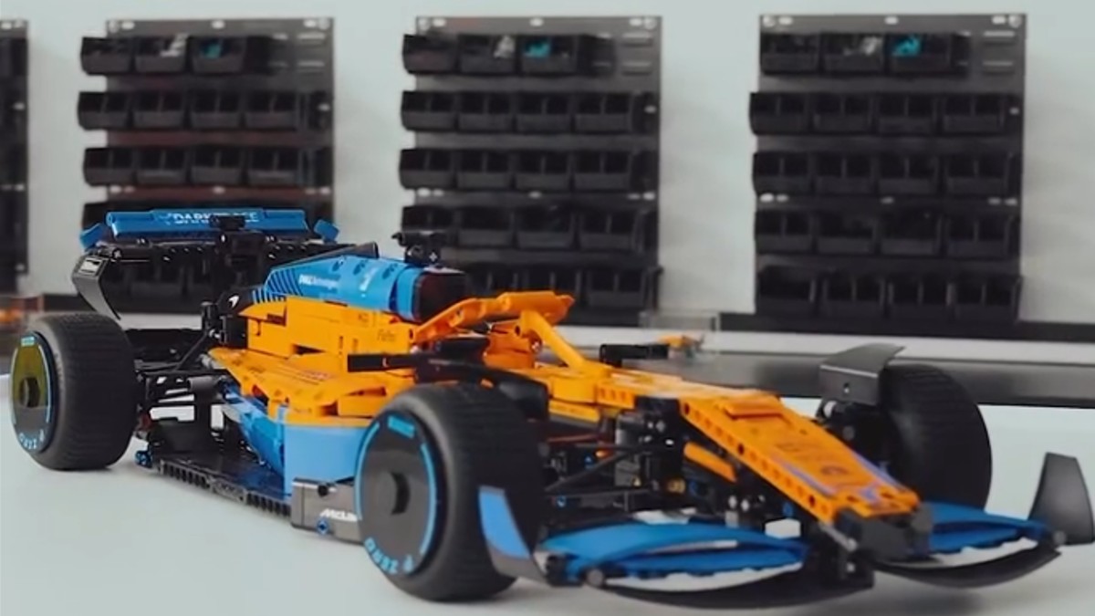 Exclusive LEGO McLaren model revealed at Montreal race