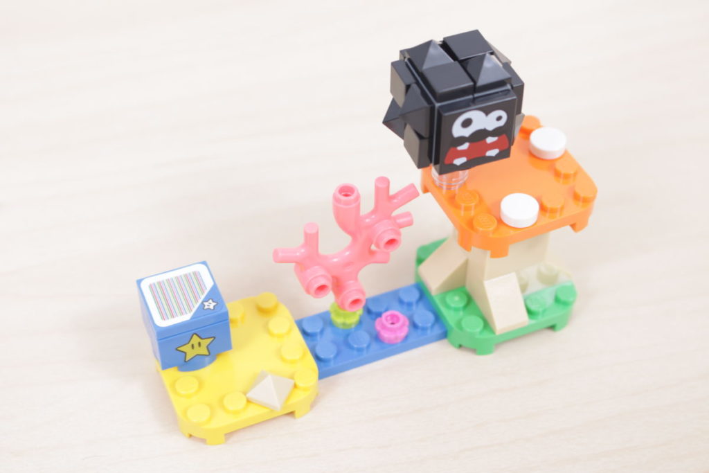 LEGO Super Mario 30389 Fuzzy Mushroom Platform gift with purchase review 3 1024x683