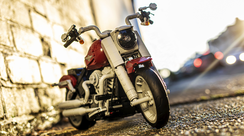 Exclusive LEGO 10269 Harley-Davidson Fat Boy walkthrough in Brick Fanatics Magazine