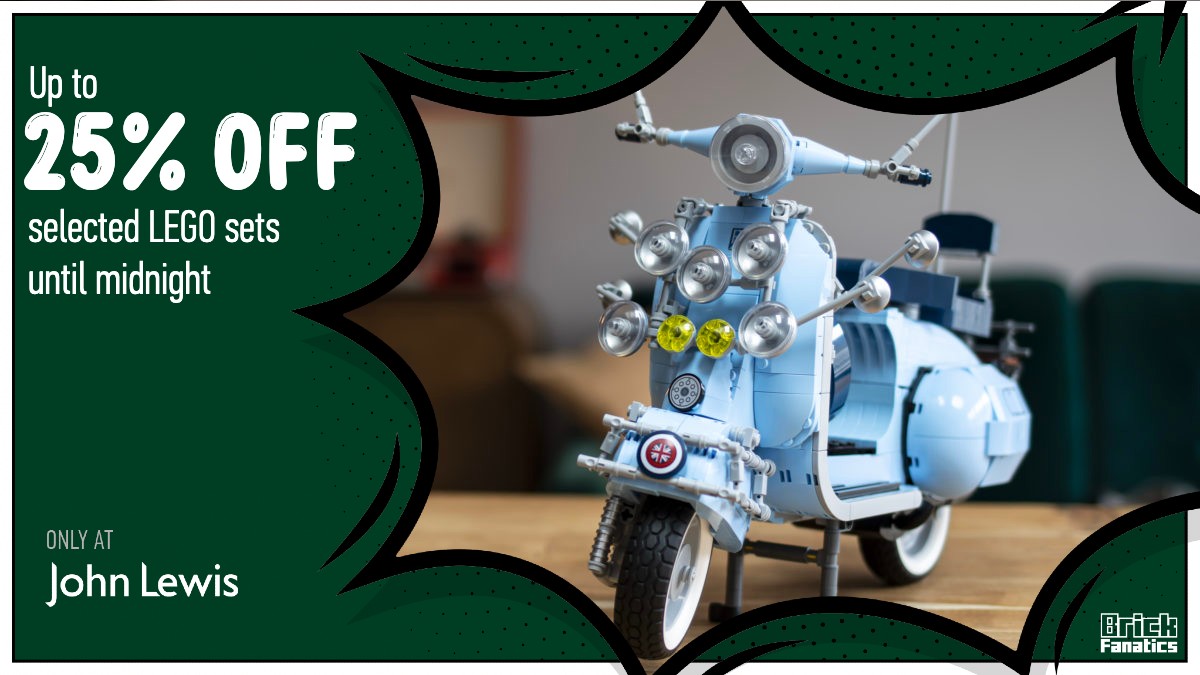 Last chance to save up to 25% off new and retiring LEGO sets in John Lewis sale