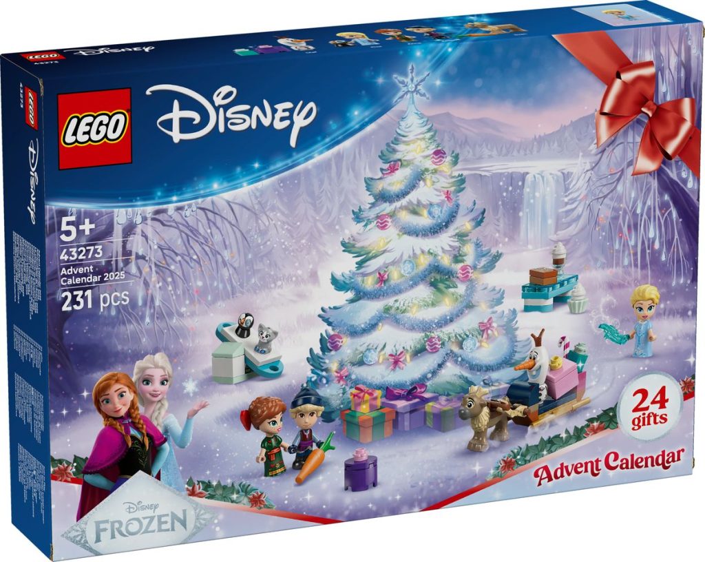 LEGO Disney 43273 Advent Calendar 2025 box front 1024x816
