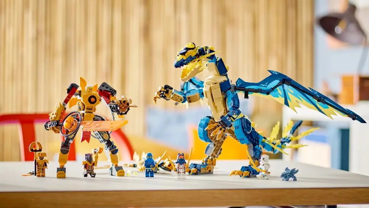 LEGO NINJAGO Dragons Rising (almost) has the most dragons ever