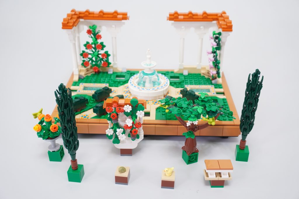 LEGO Icons 10359 Fountain Garden review 17 1024x683