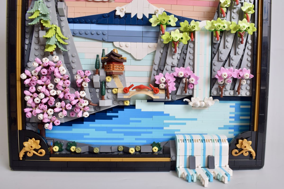 LEGO Art 3128 Japanese Cherry Blossom Landscape review 10 1200x800